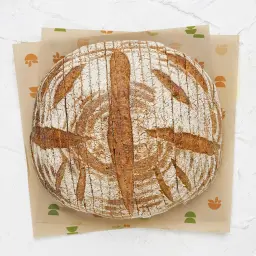 Round Sourdough Wheat Bread